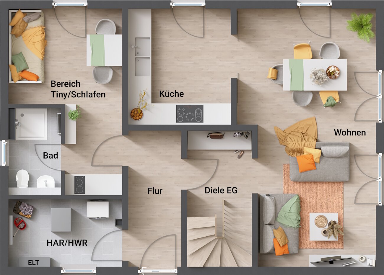Grundriss-Erdgeschoss-Bodensee-129-Tiny-Wohnung