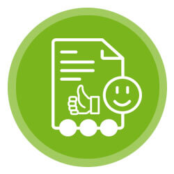 Icon Nachbar zustimmen