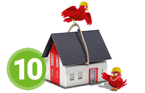 Schritt-10-Richtfest-Dach Nestexperten Schritt 10