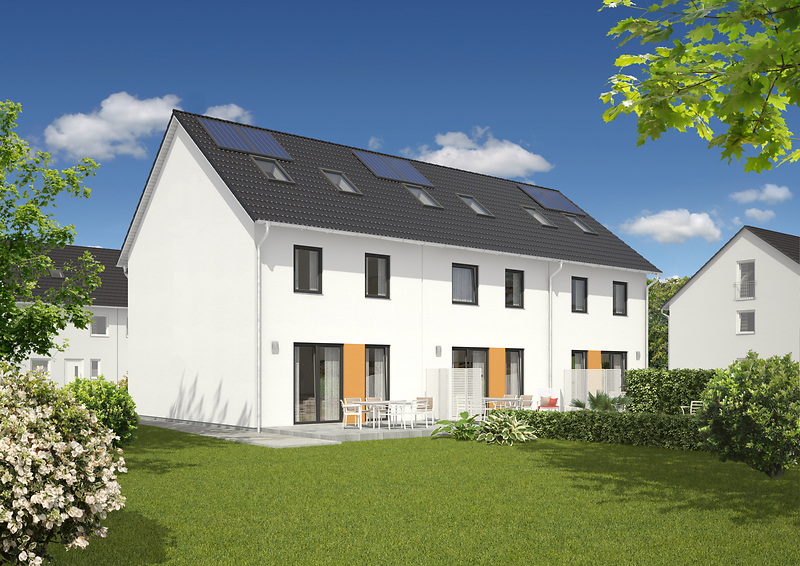 Reihenhaus bauen Magdeburg Beispielhaus