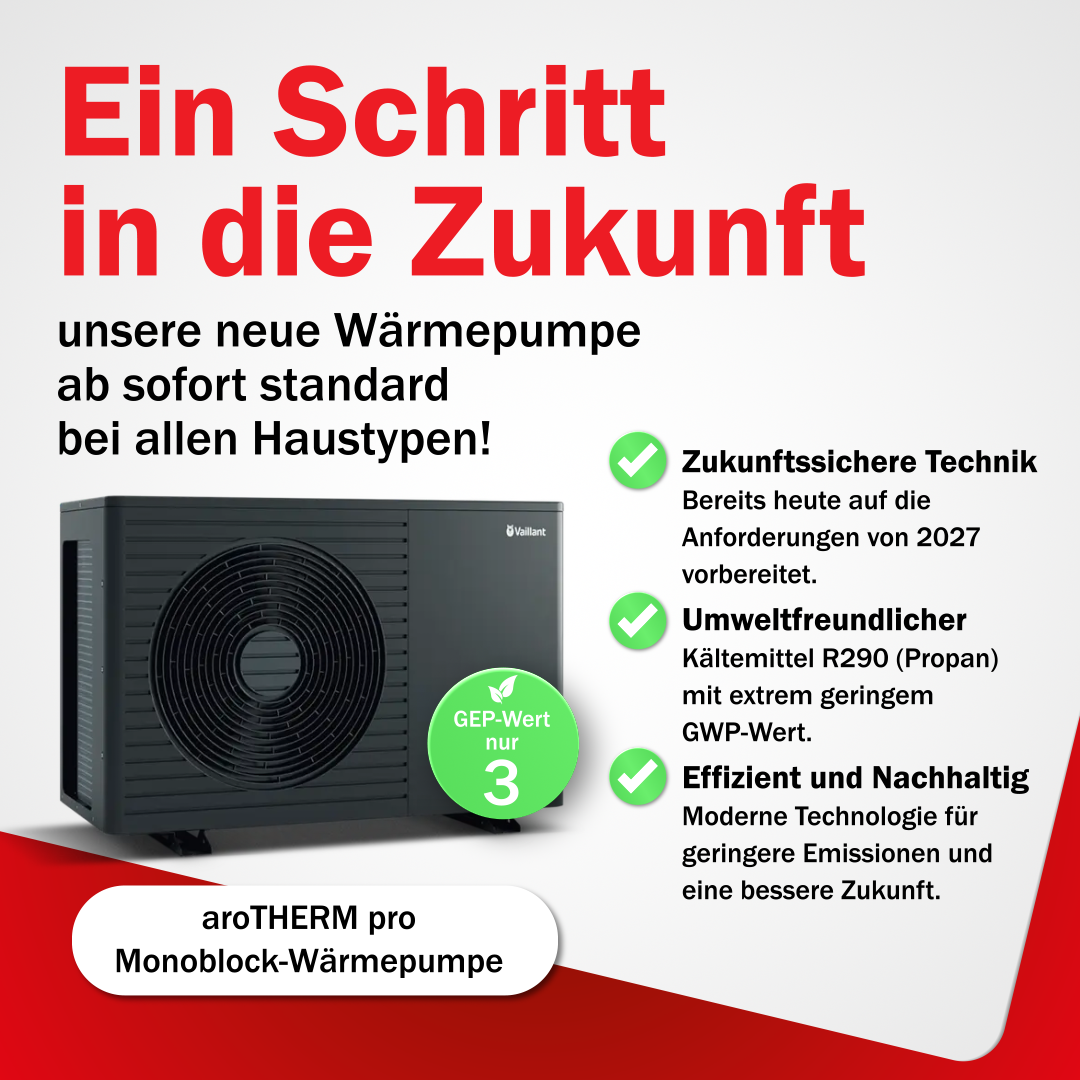 Neue Monoblock-Wärmepumpe