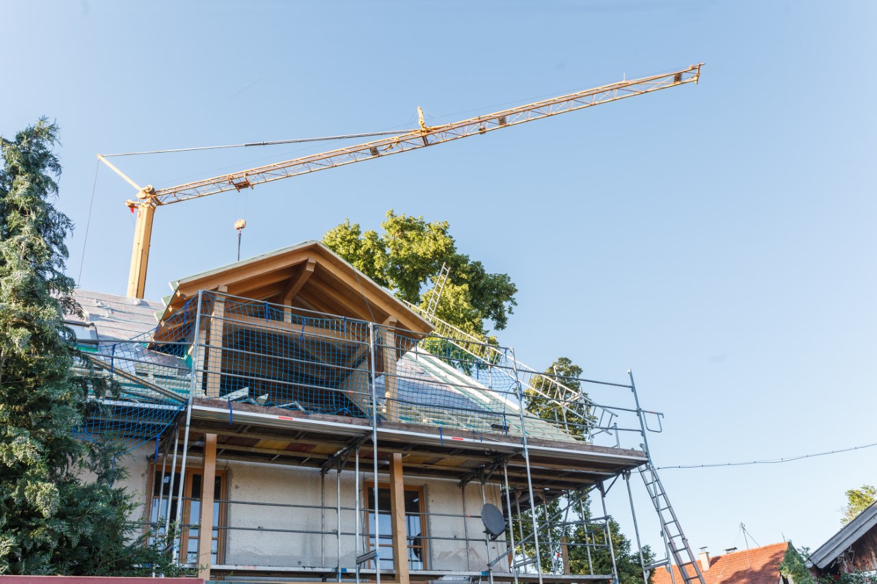 Baumaßnahmen während der Sanierung / Modernisierung Baumaßnahmen während der Sanierung / Modernisierung